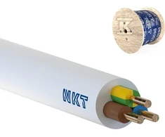 YDY-ŻO 3X1.5 750V NKT BUGNAS