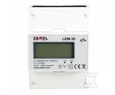 Zamel Maitinimo šaltinis LCD 100 A 4 MOD LEM- 30 EXT10000235