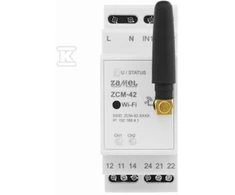 Zamel Time WiFi 2xNO / NC 16A (irance 111A / 20ms) 230V AC ZCM-42 EXT10000265