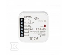 Zamel Bistable 2 kanalų tiektuvas 230V AC PBP- 05 EXT10000254