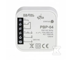Zamel Bistalinis universalus tiektuvas 230V AC 10A (PBP-04)