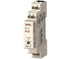 Zamel RTM-01 REG.TEMP.5-40C B / SONDY 230 V AC