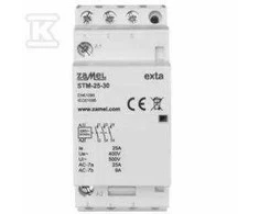 Zamel modulinis montavimo kontaktorius 25A 3Z 230V AC, tipas: STM-25-30 EXT10000291