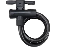 Dviračio užraktas BBB KeyGuard Cable 12/180 su laikikliu, vieno dydžio