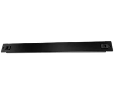 1U 19" metalinis korpusas, greito tvirtinimo spaustukais, juodas ALANTEC