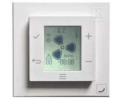 Zehnder EVO Sense bezvadu vadības pults ar LCD ekrānu
