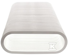 Zehnder ComfoTube flat 51 ventilācijas caurule, 51 x 138, 50m (min. 10m)