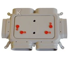Zehnder ComfoTube flat 51 kolektors, 4 ceļu.
