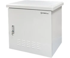 Alantec lauko pakabinama stelažo spintelė 19" 9U 600x450, 4 atraminės sijos, 4 kabelių įvadai, pilka ALANTEC