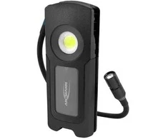 „Žibintuvėlis LED Ansmann WL1500R Pocket Flex“ juodas 17,1 cm, pagrindinės šviesos spalva 6000 K