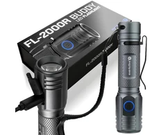 Rankinė žibintuvėlė 20W LED everActive FL-2000R Buddy 2000 liumenų IPX4