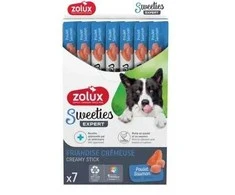 Gyvūnų maistas - ZOLUX Sweeties lašiša ir vištiena 7x14g