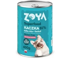 Šunų Maistas - ZOYA Superfood Kūdikių Antiena Drėgnas - 400g