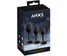 ANOS Vibrating Butt Plug Train