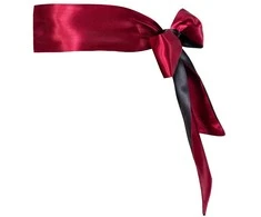 Bondage Scarf red/juodas