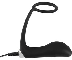Black Velvets BV Vibrating ring &amp; plug