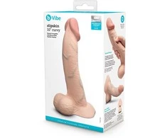 CREAM b-Vibe Slipskin Curved Kreminis
