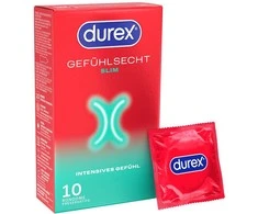 Durex Gefühlsecht Slim x 10