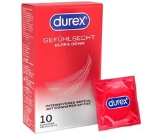 Durex Gefühlsecht Ultra Dünn10
