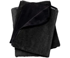 Faux-Fur Fascinator Juodas