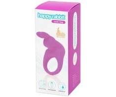 Happy Rabbit Cock Ring Violetinė