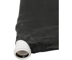 Latex Vacuum Bed Juodas