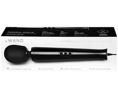Le Wand Powerful Plug-In Juodas