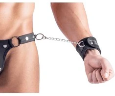 Men's Thong and Cuffs 3XL