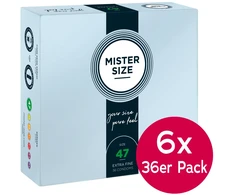 Mister Size 47mm 6x pack of 36