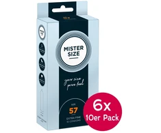 Mister dydis 57 mm, 6 vnt. pakuotėje po 10 vnt.