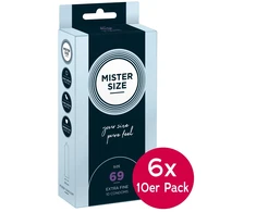 Mister Size 69mm 6xpack of 10