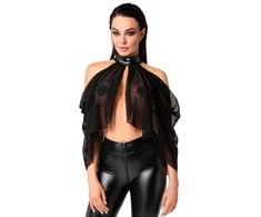 Noir Bolero Tulle XL