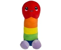 RAINBOW Pliušinis varpos vaivorykštė 30 cm