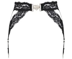 Orion Suspender Belt heart S/M