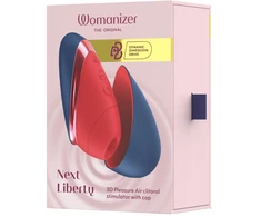 Womanizer Next Liberty Raudona/Blu