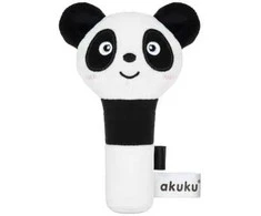 Akuku minkštas pliušinis žaisliukas/ barškutis Panda, A0706