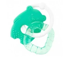 Akuku silikoninis kramtukas BEAR/SQUARE, A0124