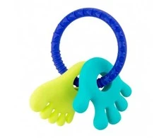 Akuku silikoninis kramtukas FOOT/HANDS, A0127