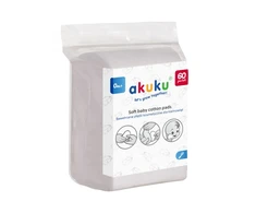 Akuku vatos diskeliai medvilniniai 120 vnt A0714