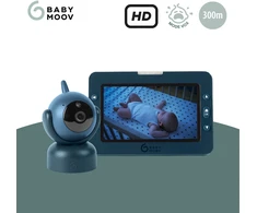 Babymoov mobili video auklė kūdikiui sukasi pasikreipia 5’’ YOO MASTER + HD A014435