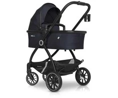 Blue Euro-cart 1in1 Vaikiškas vežimėlis Crox , Cosmic Mėlyna