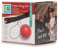 Bs Toys Bokso kamuoliukas ant virvelės
