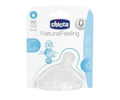CHICCO Silikoninis čiulptukas "NATURAL FEELING", 0M+