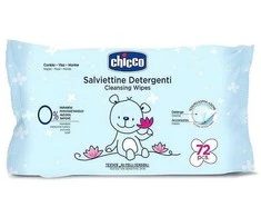 Chicco Valomosios servetėlės, 72 vnt.
