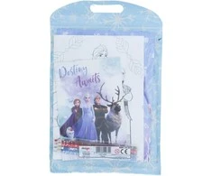 Disney Frozen 2 spalvinimo knygutė su pieštukais, BUMPER PLAY PACK