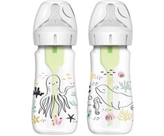 Dr Brown's Options Ocean buteliukas nuo pilvo dieglių 270 ml 2 vnt wb92028
