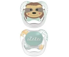DR. BROWN'S Čiulptukai PreVent 6-18 mėn. BEAR, 2 vnt.