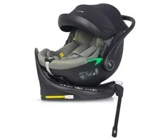 Pasisukanti autokėdutė su isofix baze Easy go Buz Pro I-size 0-13, Greener