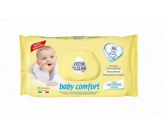 FRESH CLEAN drėgnos servetėlės 72 vnt. BABY COMFORT