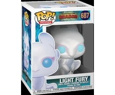 FUNKO POP! Vinilinė figūrėlė: Kaip prisijaukinti slibiną 3 - Light Fury